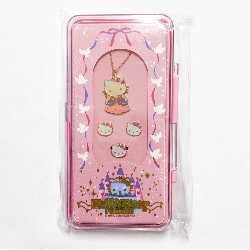 NEW Hello Kitty Princess costume jewelry set